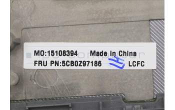 Lenovo 5CB0Z97186 C-Cover with keyboard,Portuguese,Backlight