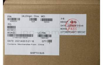 Lenovo 5CB0Z97207 COVER Upper Case ASM_EURO ENG L82FX SGY