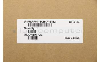 Lenovo 5CB1A13482 COVER Upper C81YM AL_BLU FP BLKB_RUS