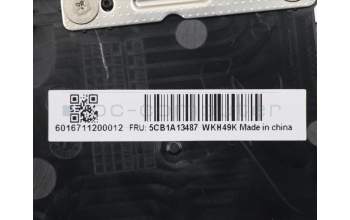 Lenovo 5CB1A13487 COVER Upper C81YM AL_BLK FP BLKB_ARE