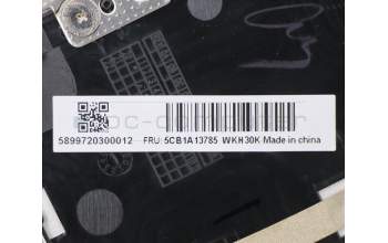 Lenovo 5CB1A13785 COVER Upper C81YM AL_SIL FP BLKB_USI