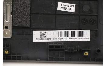 Lenovo 5CB1A13845 COVER Upper C81YM PL_BLK NFP BLKB_USI