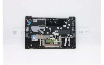 Lenovo 5CB1A13854 COVER Upper C81YM AL_BLK FP BLKB_RUS