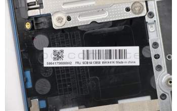 Lenovo 5CB1A13858 COVER Upper C81YM AL_BLU FP BLKB_BUL