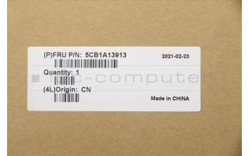 Lenovo 5CB1A13913 COVER Upper C81YM PL_SIL NFP BLKB_UKR