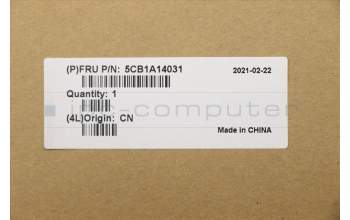 Lenovo 5CB1A14031 C-Cover with keyboard,Portuguese,Silver,Non_Backlight,FingerPrint