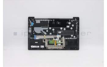 Lenovo 5CB1A14055 C-Abdeckung mit Tastatur, Belgisch, Schwarz, Hintergrundbeleuchtung, Fingerabdruck