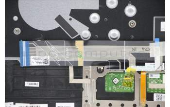 Lenovo 5CB1A14055 C-Abdeckung mit Tastatur, Belgisch, Schwarz, Hintergrundbeleuchtung, Fingerabdruck