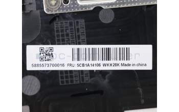 Lenovo 5CB1A14106 COVER Upper C81YM AL_BLK FP BLKB_ITA