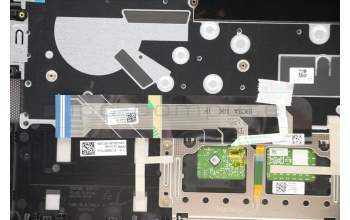 Lenovo 5CB1A14136 C-Abdeckung mit Tastatur, Bulgarisch, Schwarz, Hintergrundbeleuchtung, Fingerabdruck