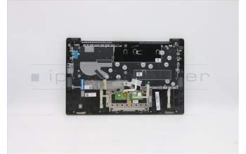 Lenovo 5CB1A14165 C-Cover with keyboard, French, Black, Backlight, Fingerprint