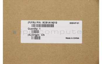 Lenovo 5CB1A14212 COVER Upper C81YM AL_SIL FP BLKB_NORDI