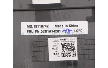 Lenovo 5CB1A14281 COVER Upper Case ASM_GRE L82BH SG