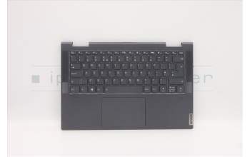 Lenovo 5CB1A16222 C-Cover with keyboard,UK English,Slate Grey,Backlight