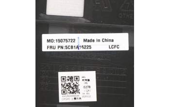 Lenovo 5CB1A16225 C-Cover with keyboard, Czech/Slovakian, Slate Grey, UK