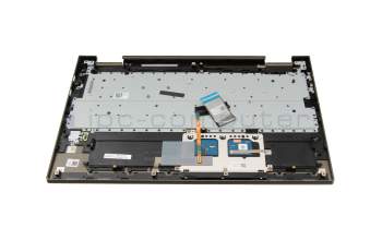 5CB1A22436 original Lenovo keyboard incl. topcase DE (german) dark green/dark green with backlight (Dark Moss)