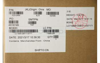 Lenovo 5CB1A24849 COVER Upper Case ASM_UKEL81YQBLNFPPGML