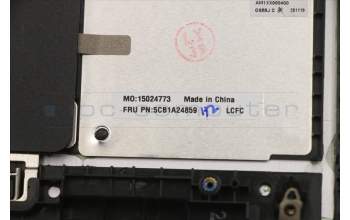 Lenovo 5CB1A24859 COVER UpperCaseASMEUROENGL81YQBLFPPGML