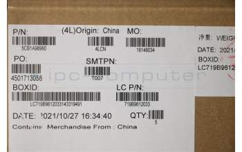 Lenovo 5CB1A98960 COVER Upper Case ASM_BELL81YQNBLNFPPGML