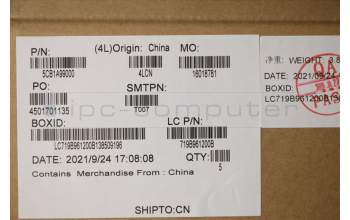 Lenovo 5CB1A99000 COVER Upper Case ASM_GERL81YQNBLFPPGML