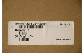 Lenovo 5CB1A99661 C-Cover with keyboard,Slovenian,Platinum Grey,Non_Backlight,Fingerprint