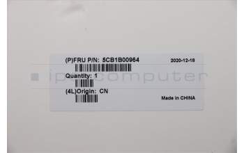 Lenovo 5CB1B00964 COVER Upper Case ASM_HBW H 82CU LIG_SR