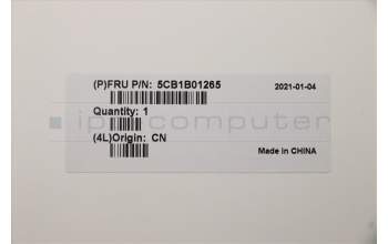 Lenovo 5CB1B01265 COVER Upper Case ASM_NORDIC H 82CU IG