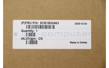 Lenovo 5CB1B02463 C-Cover with keyboard, French, Mineral Grey, Backlight