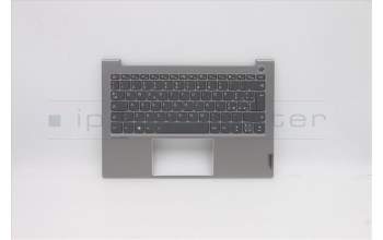 Lenovo 5CB1B02466 C-Cover with keyboard, Italian, Mineral Grey, Backlight