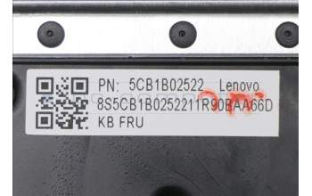 Lenovo 5CB1B02522 COVER UpperCase ASM B 82GJ UKE