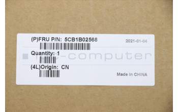 Lenovo 5CB1B02568 COVER Upper Case ASM_NORDIC C 20VF MGBL