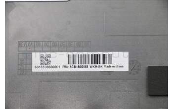 Lenovo 5CB1B02568 COVER Upper Case ASM_NORDIC C 20VF MGBL
