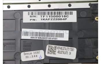 Lenovo 5CB1B05496 COVER Upper Case ASM_SA Q 82A3 DM