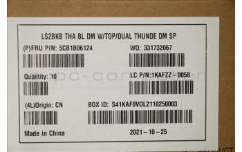 Lenovo 5CB1B06124 COVER Upper Case ASM_TI Q 82A3 DM