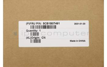 Lenovo 5CB1B07491 COVER UpperCaseASM_NORDICL20V3MGRBL
