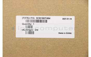 Lenovo 5CB1B07494 COVER Upper Case ASM_SLV L20V3 MGRBL