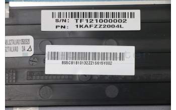 Lenovo 5CB1B10132 C-Cover with keyboard,Slovenian,Grey