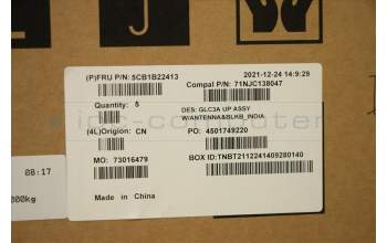 Lenovo 5CB1B22413 COVER Upper Case ASM_HIN C 82FN BL