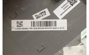 Lenovo 5CB1B34700 COVER Upper Case ASM_ITA C 20VD MGNBL