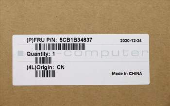 Lenovo 5CB1B34837 COVER UpperCaseASM_CZE/SLK C20VG MGBL