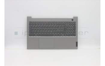 Lenovo 5CB1B34853 C-Cover with keyboard, Italian, Mineral Grey, Backlight