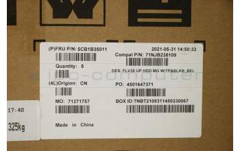 Lenovo 5CB1B35011 COVER UpperCaseASM_BEL C20VE HD MGBL