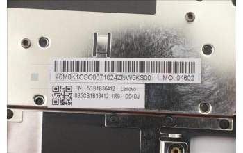 Lenovo 5CB1B36412 COVER Upper Case ASM_ARA W 82HS AB
