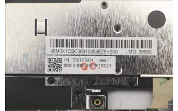Lenovo 5CB1B36424 COVER Upper Case ASM_CZE/SLK W 82HS AB