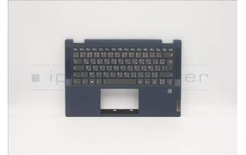 Lenovo 5CB1B36459 C-Abdeckung mit Tastatur, Französisch/Arabisch, Tiefblau