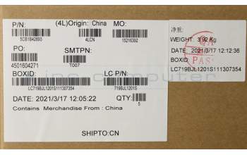 Lenovo 5CB1B42893 COVER Upper Case ASM_USAENGL82FGFPABBLML