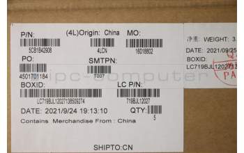 Lenovo 5CB1B42908 COVER Upper Case ASM_ITA L82FG FPABNBL