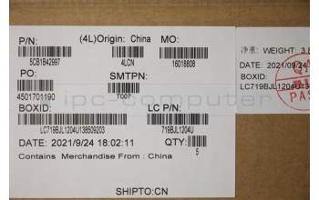 Lenovo 5CB1B42997 COVER Upper Case ASM_ITA L82FG NFPABBLML