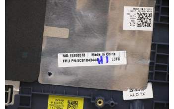 Lenovo 5CB1B43444 COVER Upper CaseASM_FRA/ARAL82FGNFPABNBL