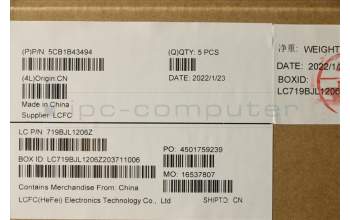 Lenovo 5CB1B43494 COVER Upper Case ASM_UKE L82FGNFPABNBLML